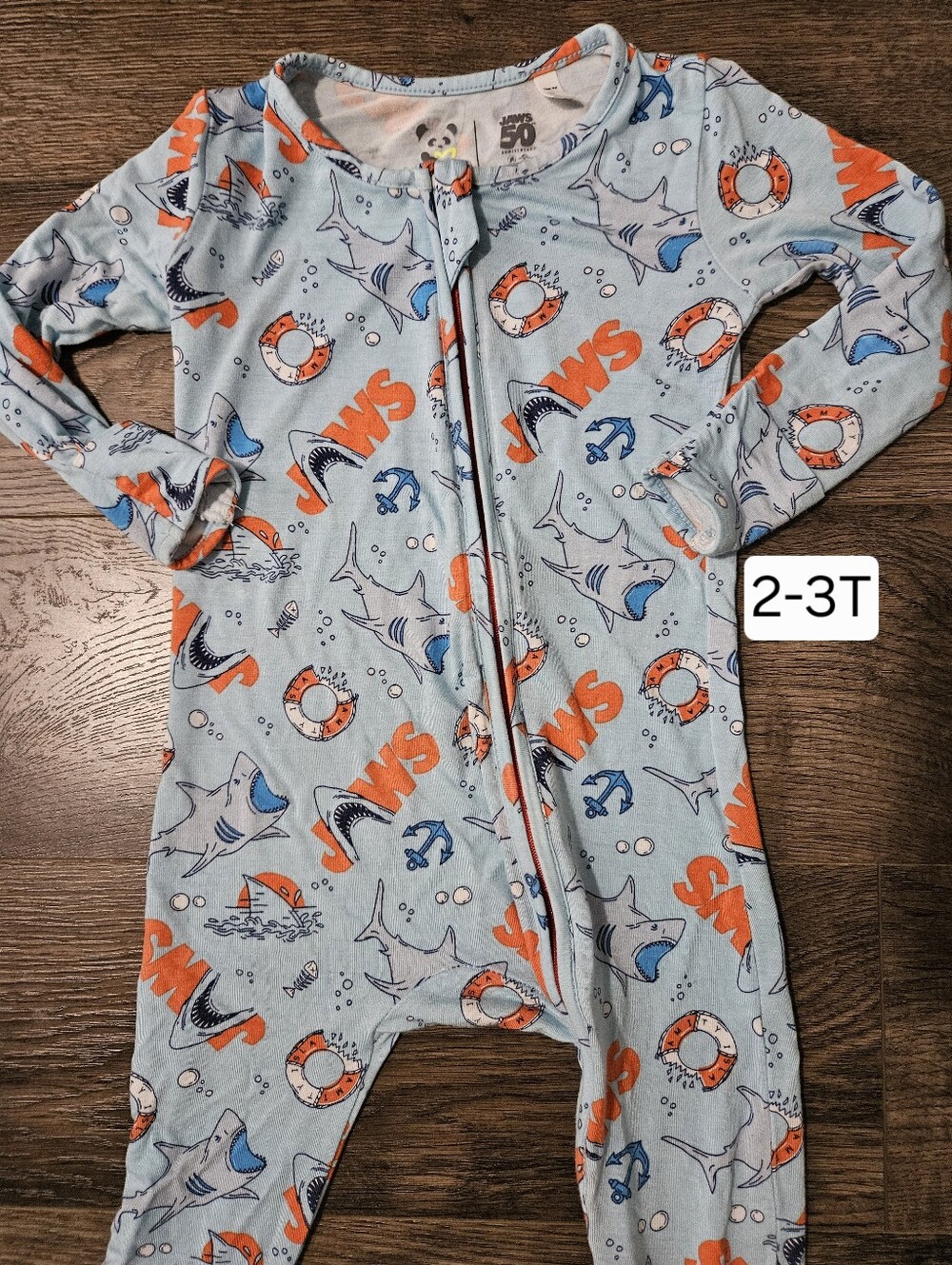 Bellabu Bear Jaws 50th Anniversary 2/3T Zippy